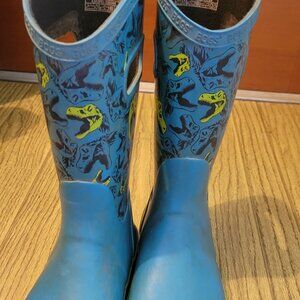 Pre-owned Cool Dinos Bogs rainboots size Big Kids 5